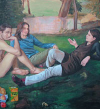  Breakfast in grass