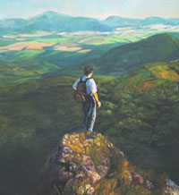 On the hill
